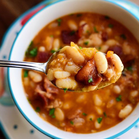 Bean with Bacon Soup Recipe