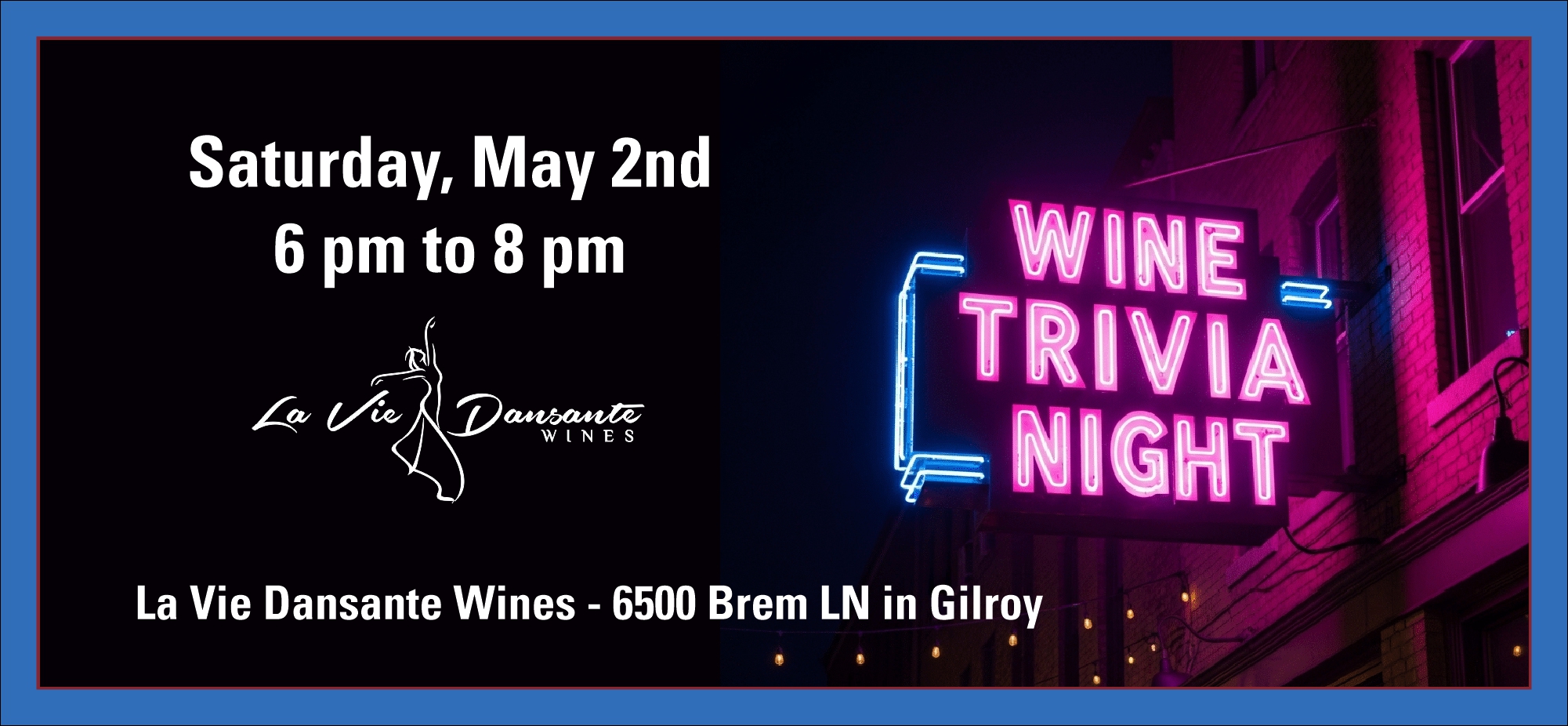 Wine Trivia Announcement